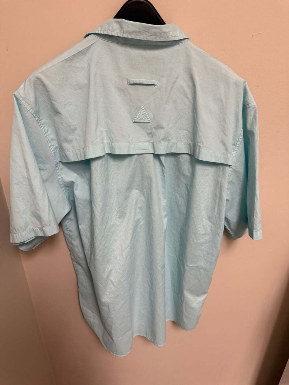 Clearwater Outfitters Angler Vented Short Sleeve Fishing Shirt Aqua XL